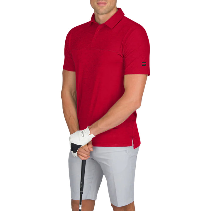 Three Sixty Six Colorblock Performance Polo Golf Shirt