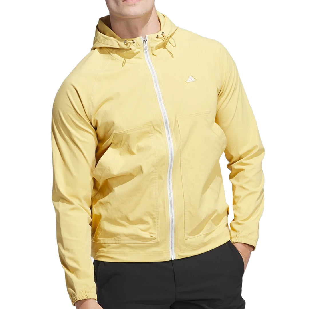 Adidas Golf Men's Go-To Utility DWR Full-Zip Hooded Jacket