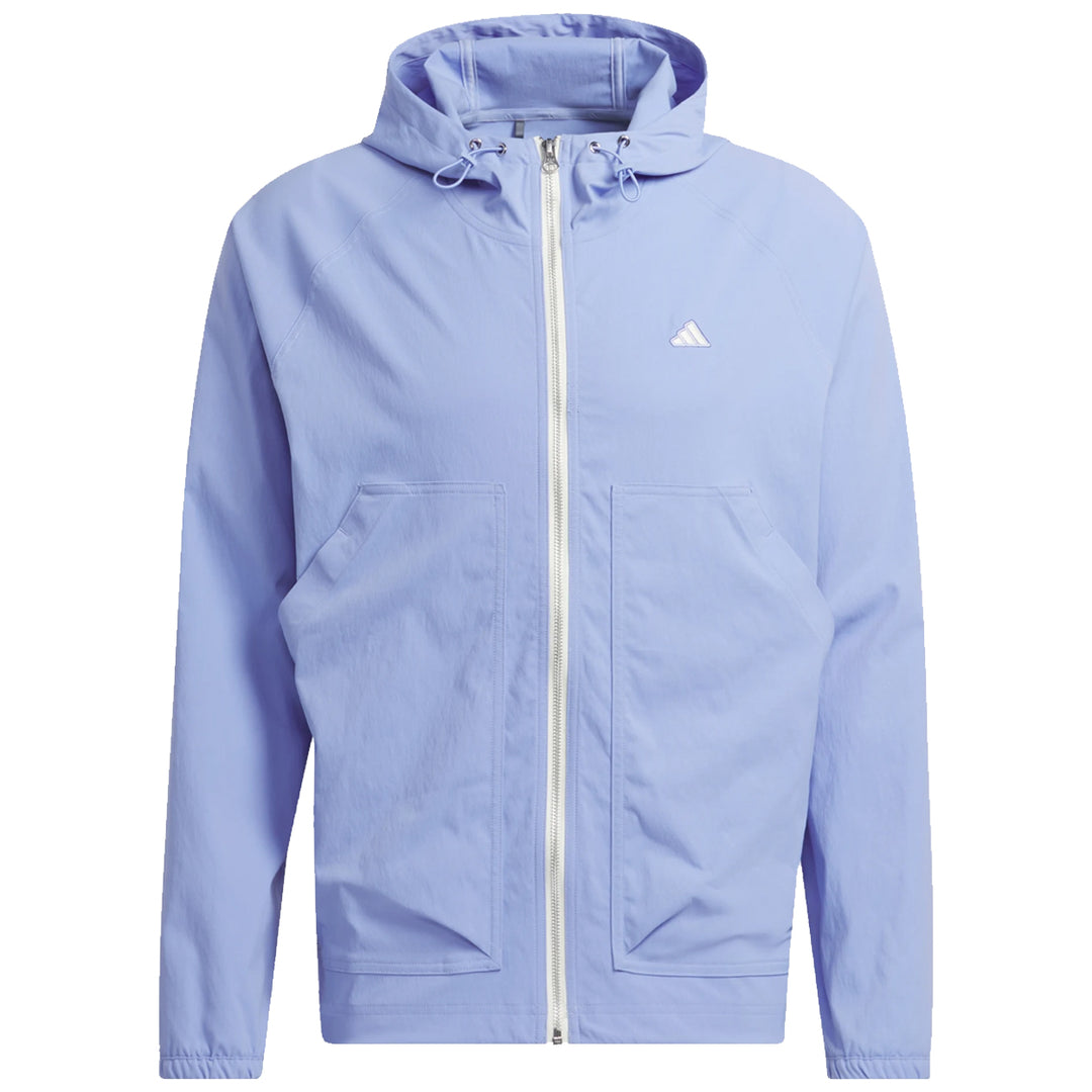 Adidas Golf Men's Go-To Utility DWR Full-Zip Hooded Jacket