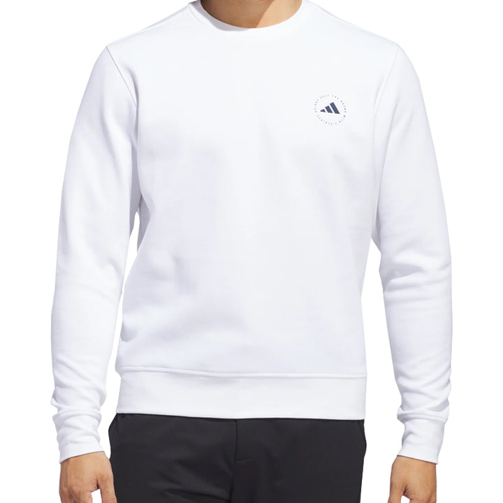 Adidas Golf Men's Core Crewneck Pullover Sweatshirt