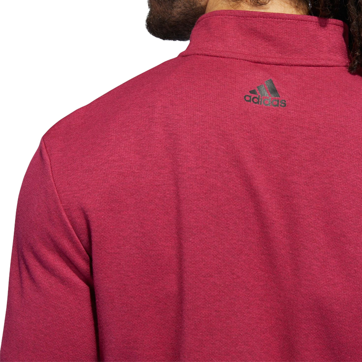 Adidas Golf Men's 3-Stripe Quarter-Zip Pullover Layering Piece