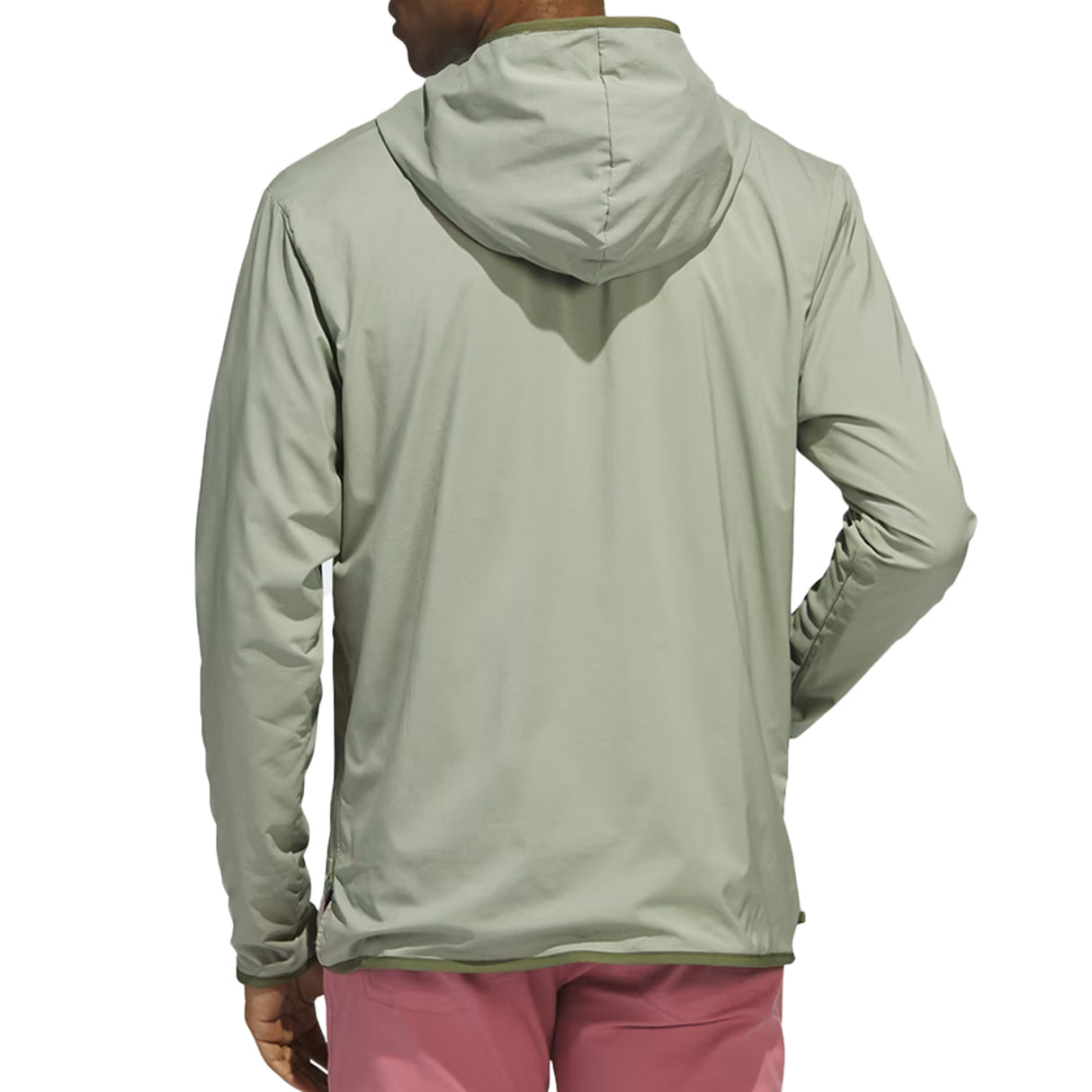 Adidas Golf Men's Go-To Lightweight Lined Wind Hoodie Pullover