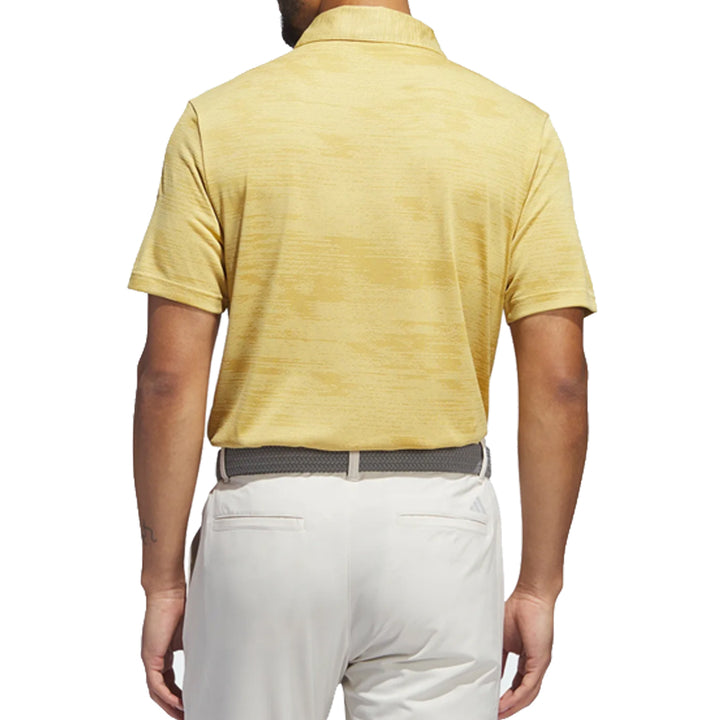 Adidas Golf Men's Ultimate365 Textured Stripe Polo Shirt