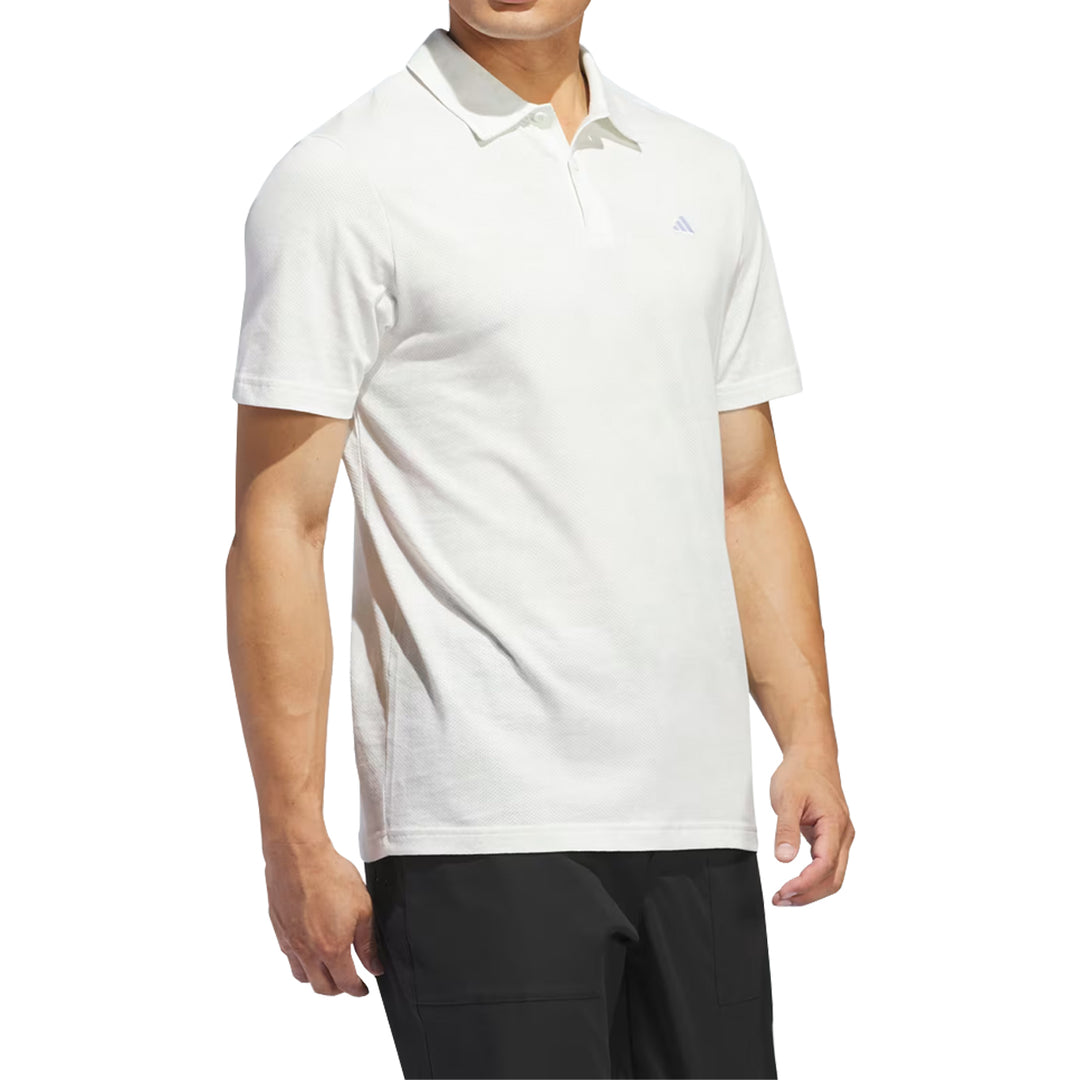 Adidas Go-To Printed Mesh Polo Golf Shirt