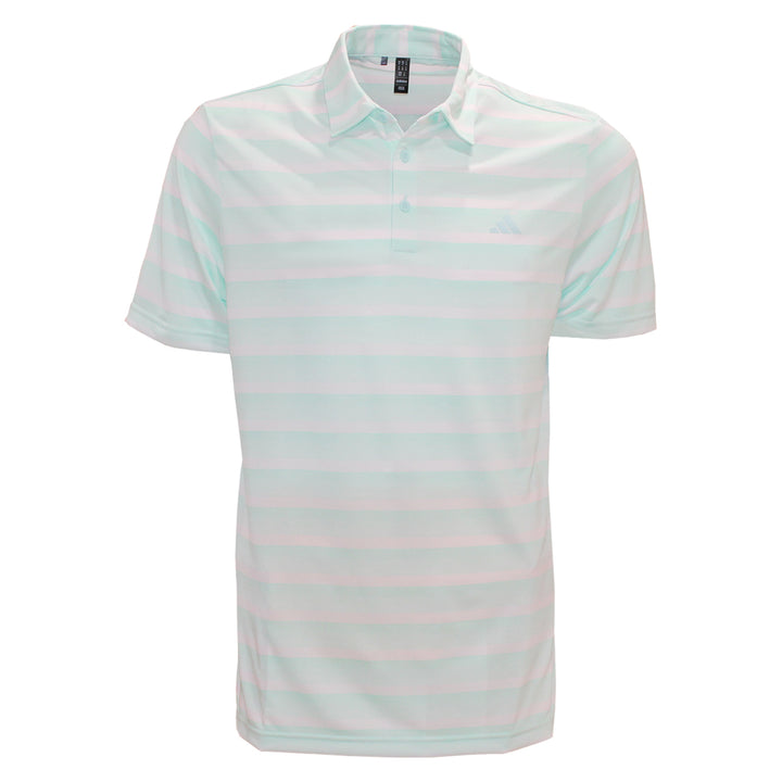 Adidas Two-Color Stripe LC Polo Golf Shirt