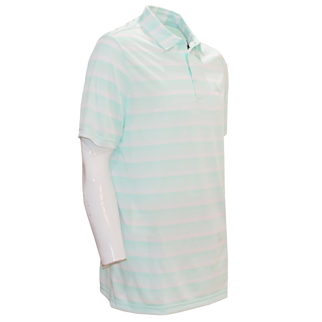 Adidas Two-Color Stripe LC Polo Golf Shirt