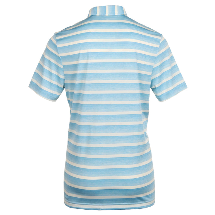 Adidas Two-Color Striped Polo Golf Shirt