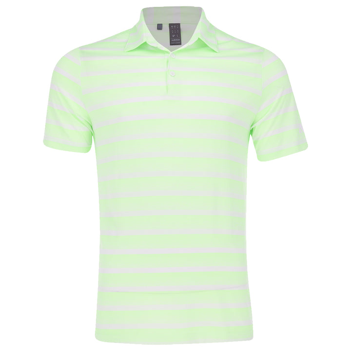 Adidas Two-Color Striped Polo Golf Shirt