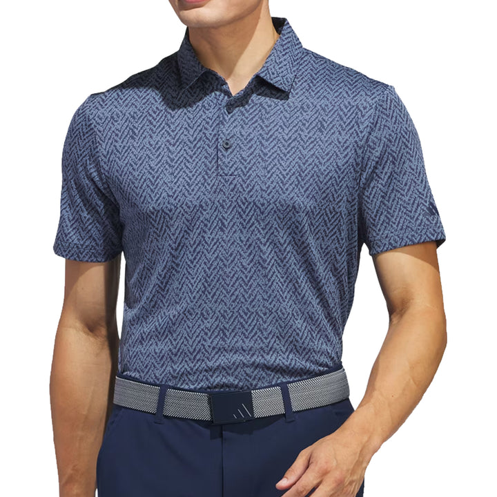 Adidas Golf Men's Ultimate365 Jacquard Polo Shirt