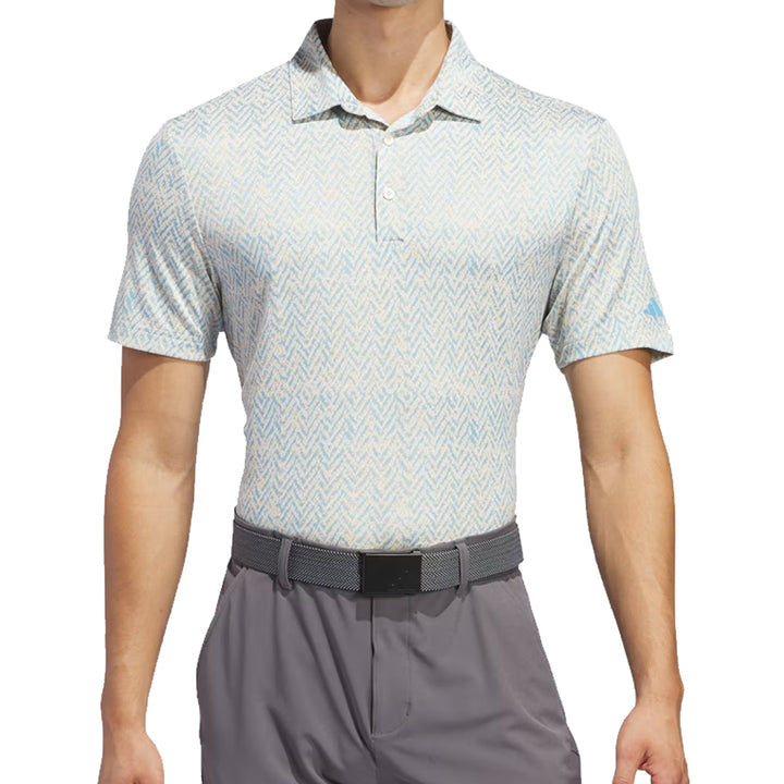 Adidas Golf Men's Ultimate365 Jacquard Polo Shirt