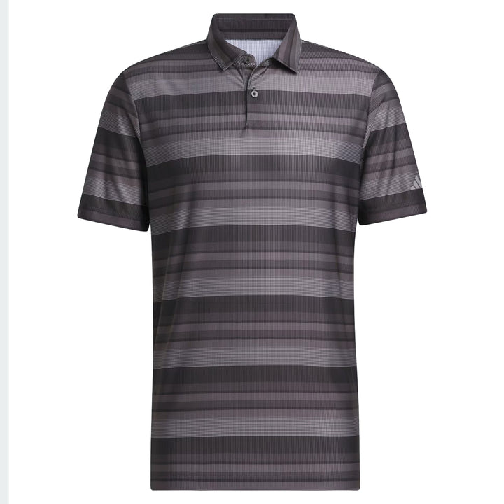 Adidas Ultimate365 HEAT.RDY Striped Polo Golf Shirt