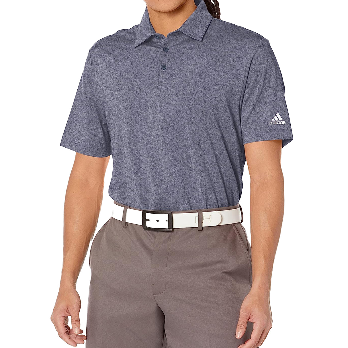 Adidas Ultimate 365 Solid Heather Polo Shirt