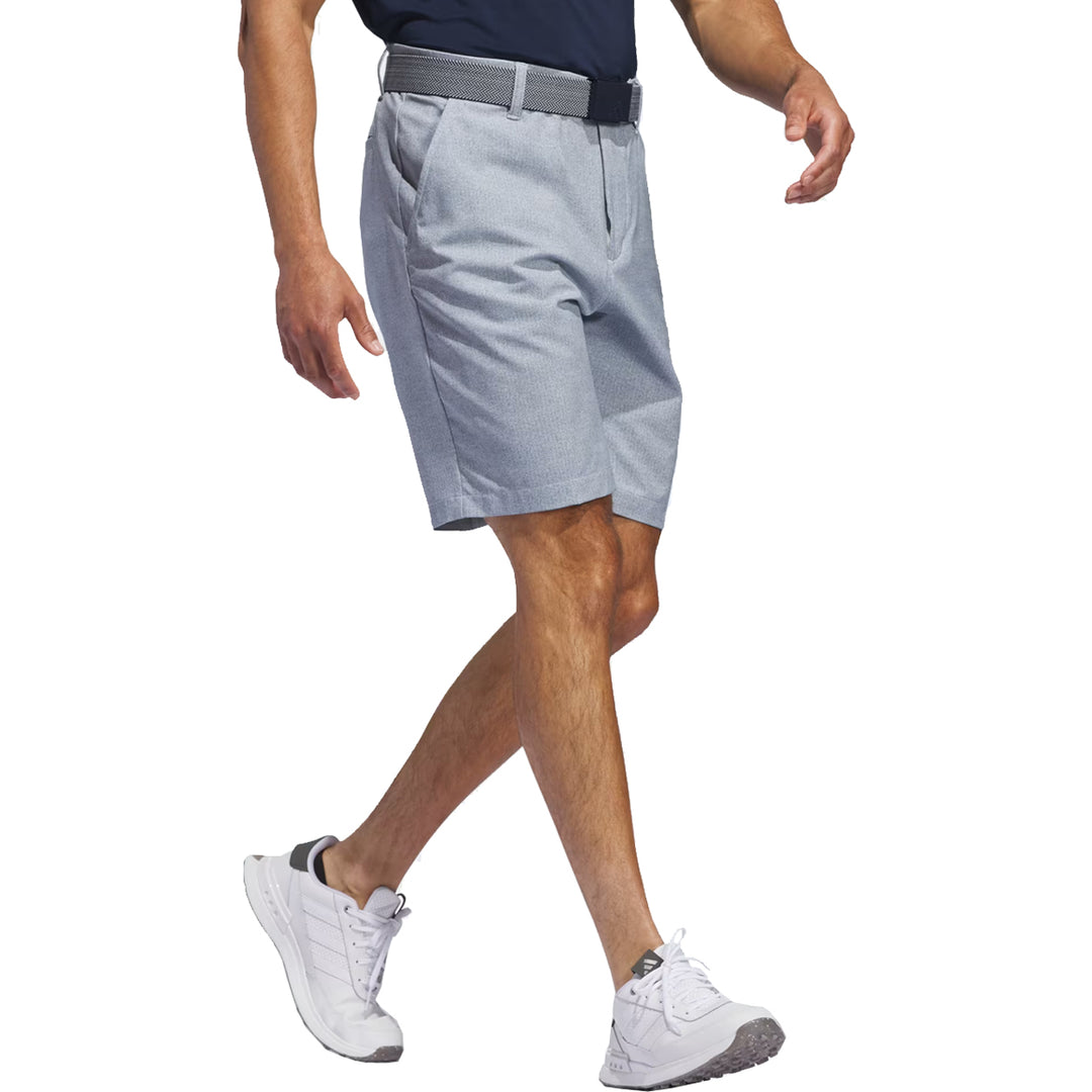 Adidas Men's Dobby Textured 9-Inch Golf Shorts