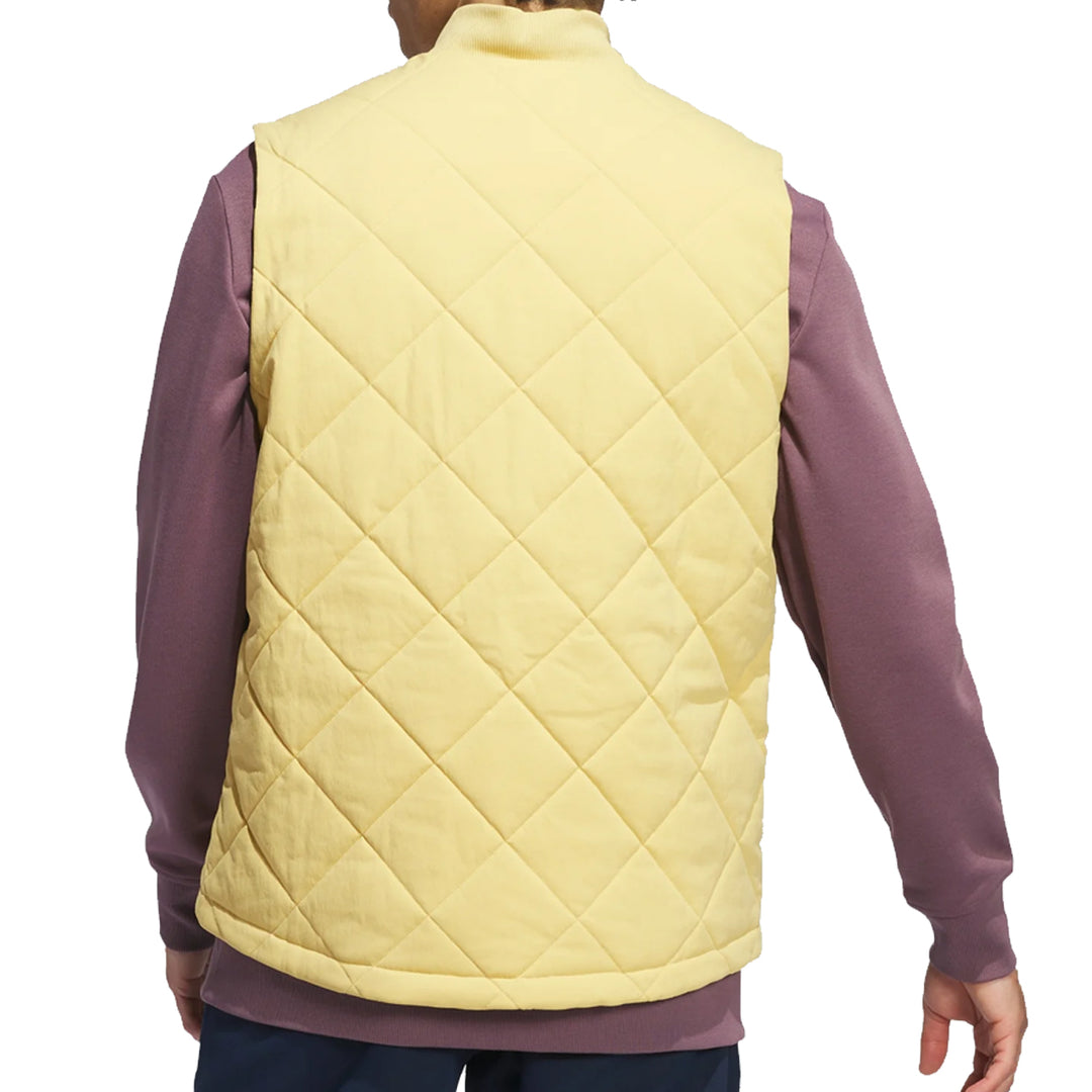 Adidas Men's Go-To Quilted DWR Full-Zip Vest