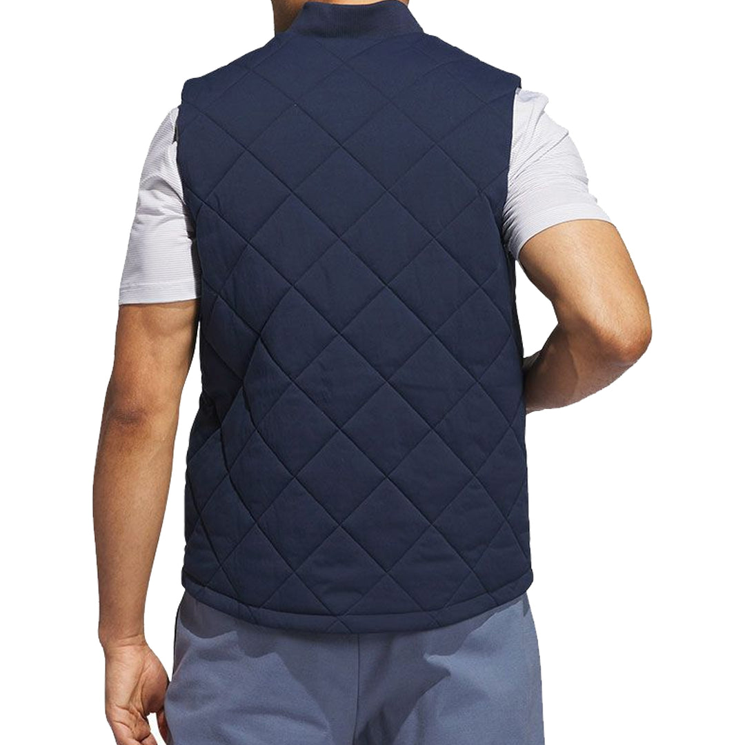 Adidas Men's Go-To Quilted DWR Full-Zip Vest