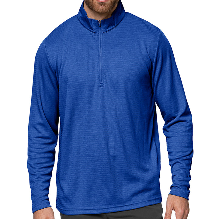 Antigua Men's Avalon 1/4-Zip Lightweight Mock Collar Pullover