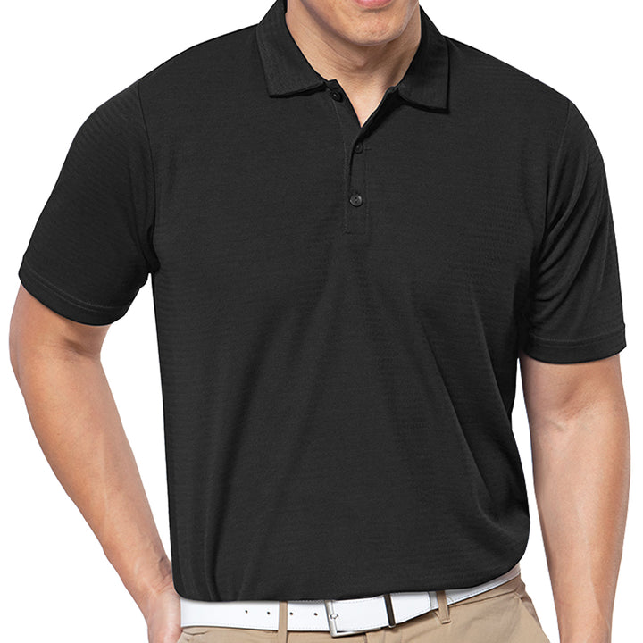 Antigua Men's Avalon Textured Knit Performance Polo Shirt