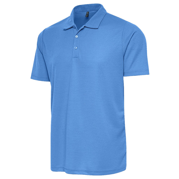 Antigua Men's Avalon Textured Knit Performance Polo Shirt