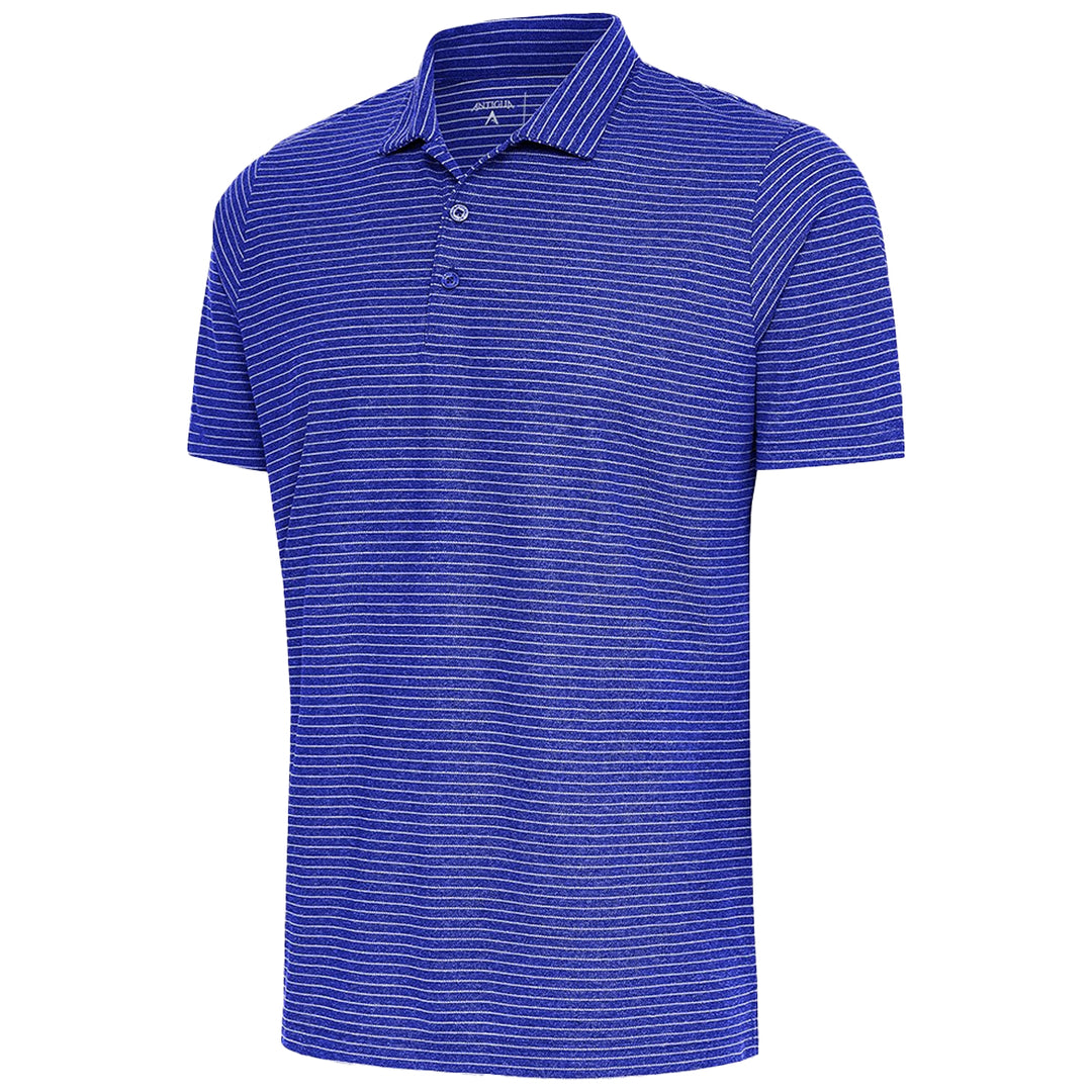 Antigua Men's Esteem Performance Striped Polo Golf Shirt