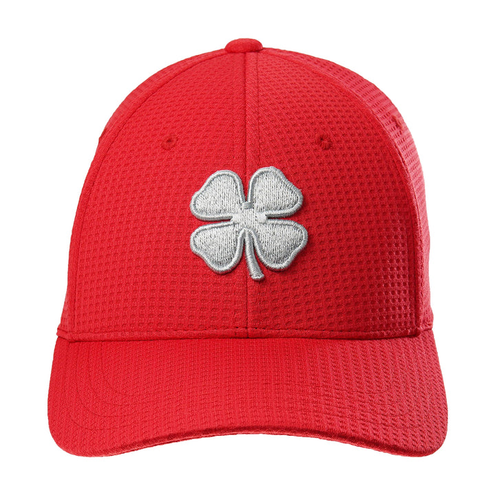 Black Clover Flex Waffle 13 Fitted Golf Hat