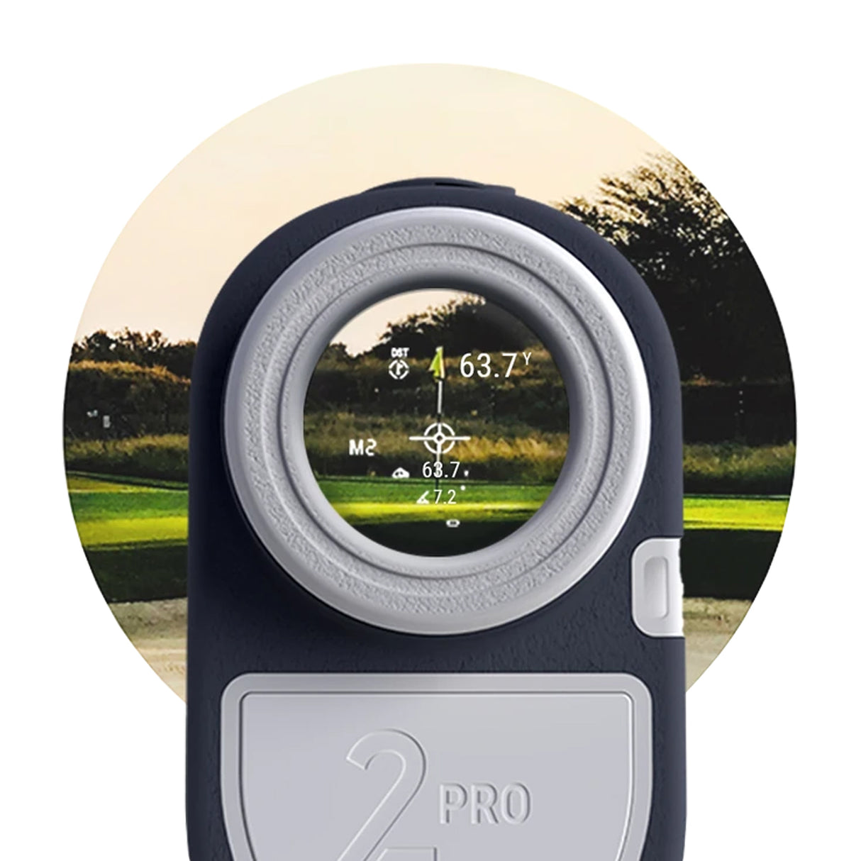 Blue Tees Golf Series 2 Pro Slope Laser Rangefinder - Mfg Refurbished w/ Warranty