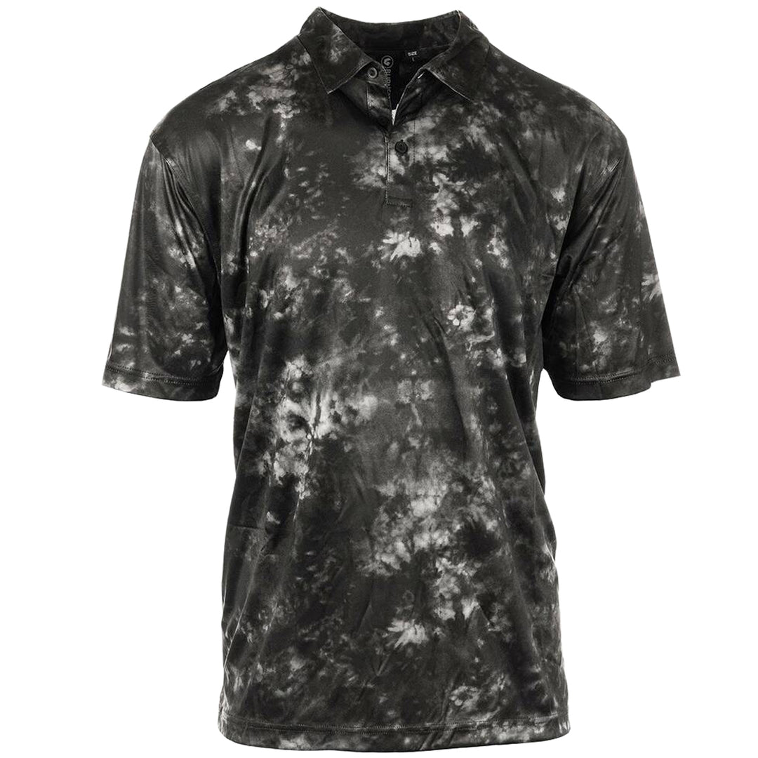 Burnside Tie Dye Performance Polo Golf Shirt