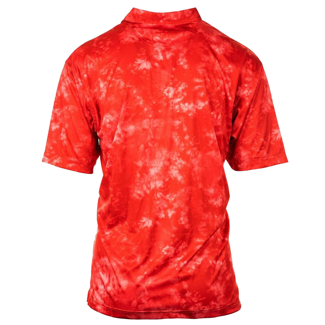 Burnside Tie Dye Performance Polo Golf Shirt