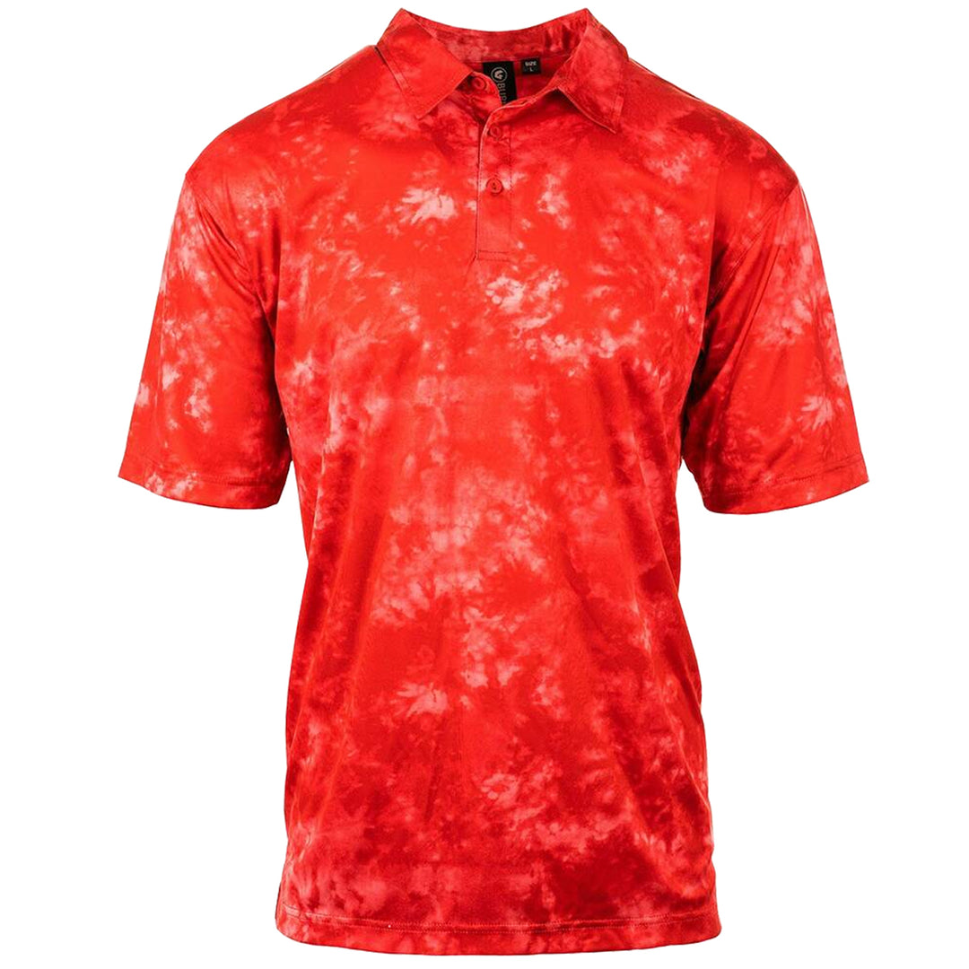 Burnside Tie Dye Performance Polo Golf Shirt