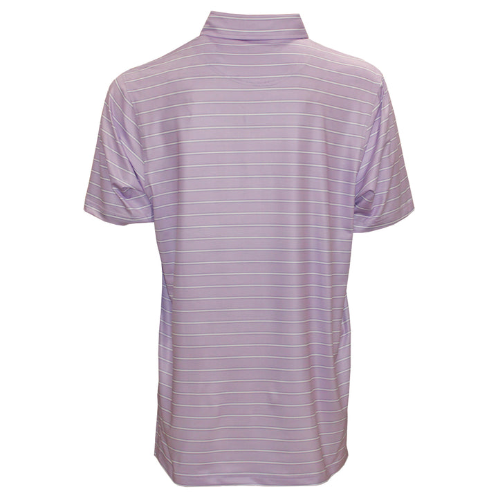 Byron Nelson Dot Stripe DriWay Polo Golf Shirt