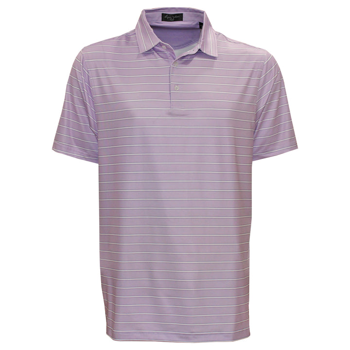 Byron Nelson Dot Stripe DriWay Polo Golf Shirt