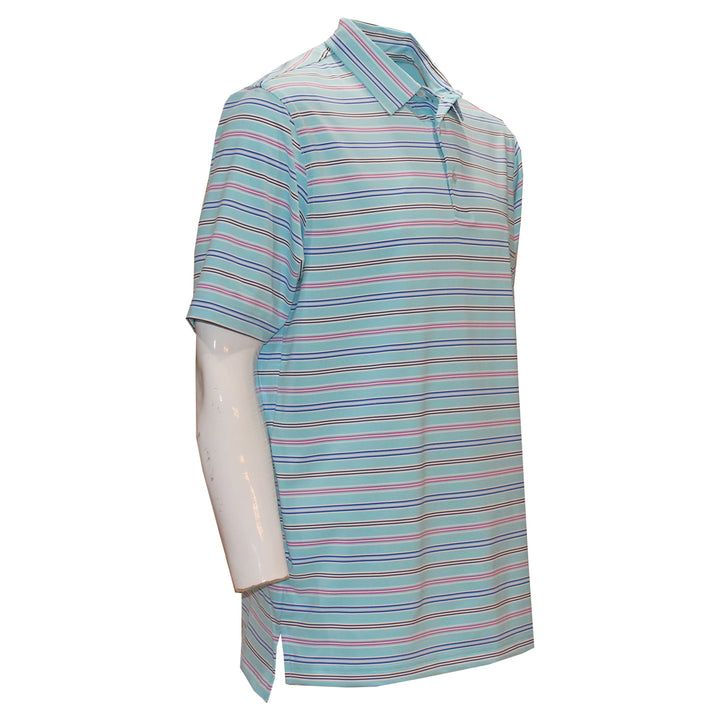 Byron Nelson Multi Stripe DriWay Polo Golf Shirt