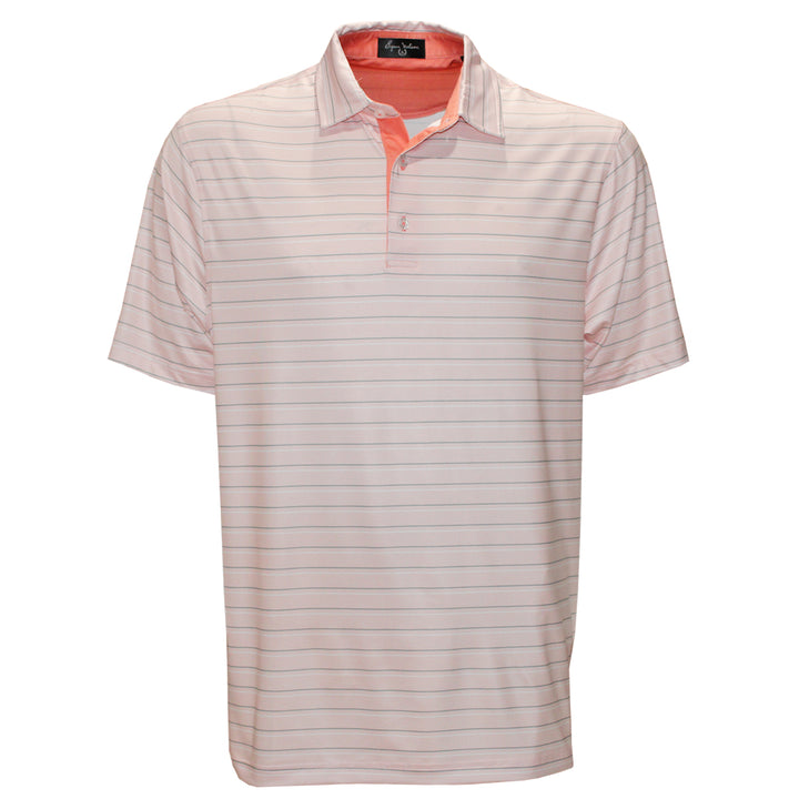 Byron Nelson Pencil Stripe DriWay Polo Golf Shirt