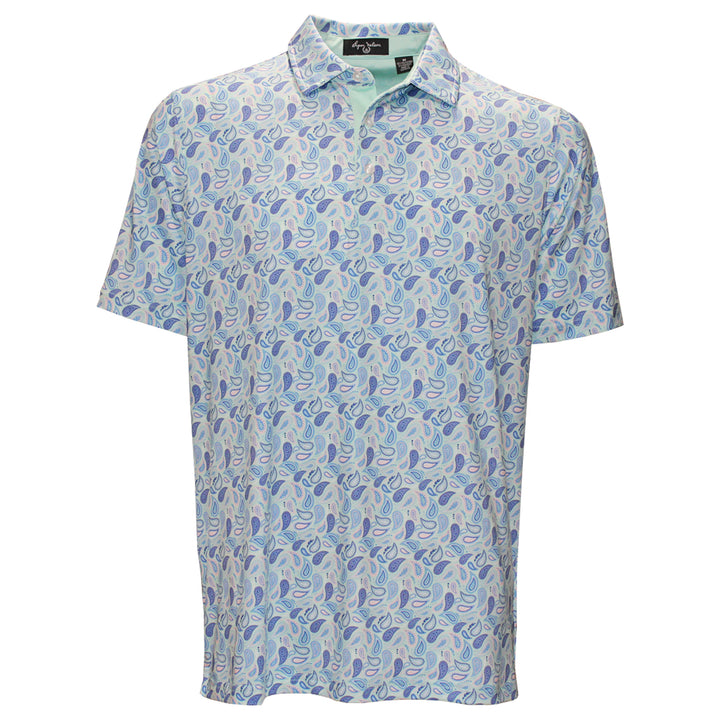 Byron Nelson Men's Paisley DriWay Polo Golf Shirt