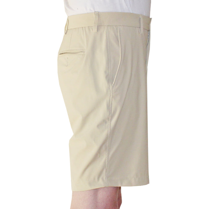 Byron Nelson Golf Men's Performance 4-Way Stretch Flat Front Shorts