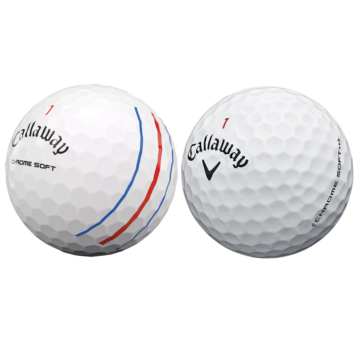 Callaway Chrome Soft Logo Overrun Golf Balls (2 Dozen in Generic Package)