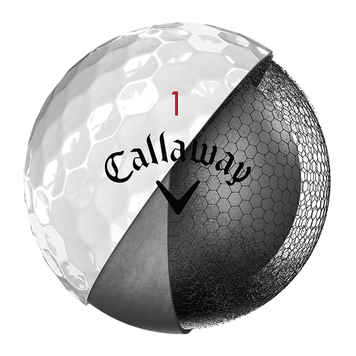 Callaway Chrome Soft X Logo Overrun Golf Balls (2 Dozen in Generic Package)