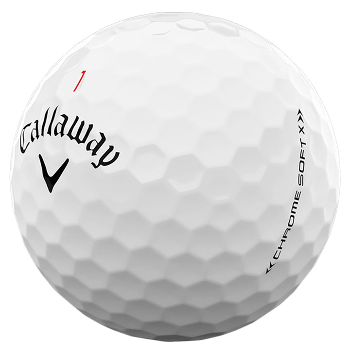 Callaway Chrome Soft X Golf Balls, (36) 3 Dozen (Refinished / Mint)