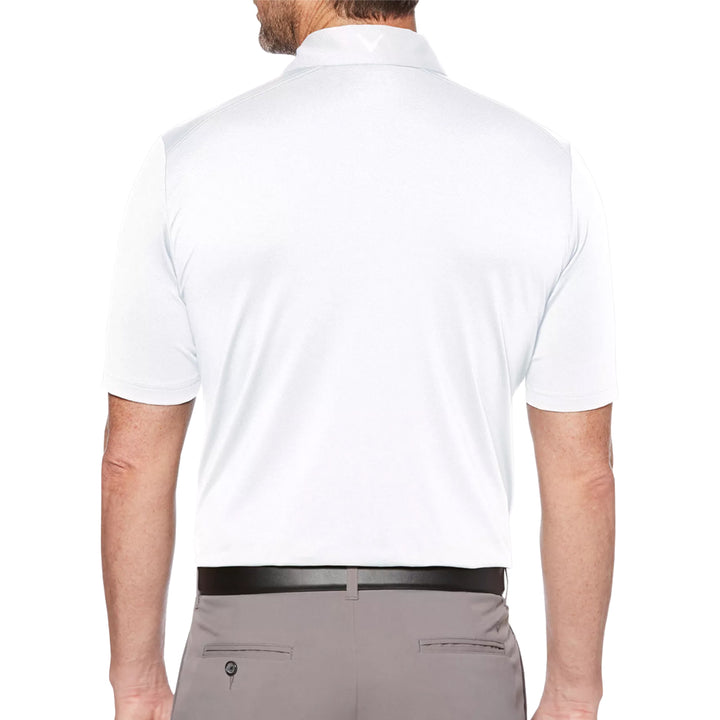 Callaway Golf Men's Micro Hex Solid Polo Shirt
