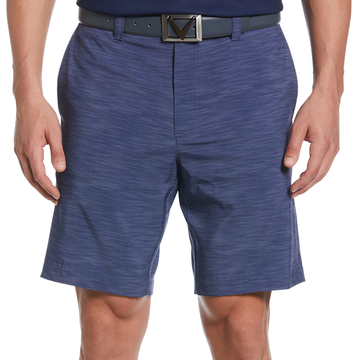 Callaway Golf Men's Performance Horizontal Herringbone Active Waist Shorts
