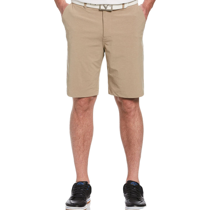 Callaway Golf Everplay Flat Front Horizontal Textured Shorts