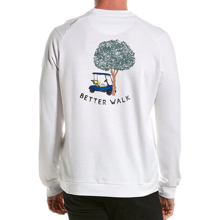 Callaway Golf Men's Better Walk Lightweight Crewneck Sweatshirt