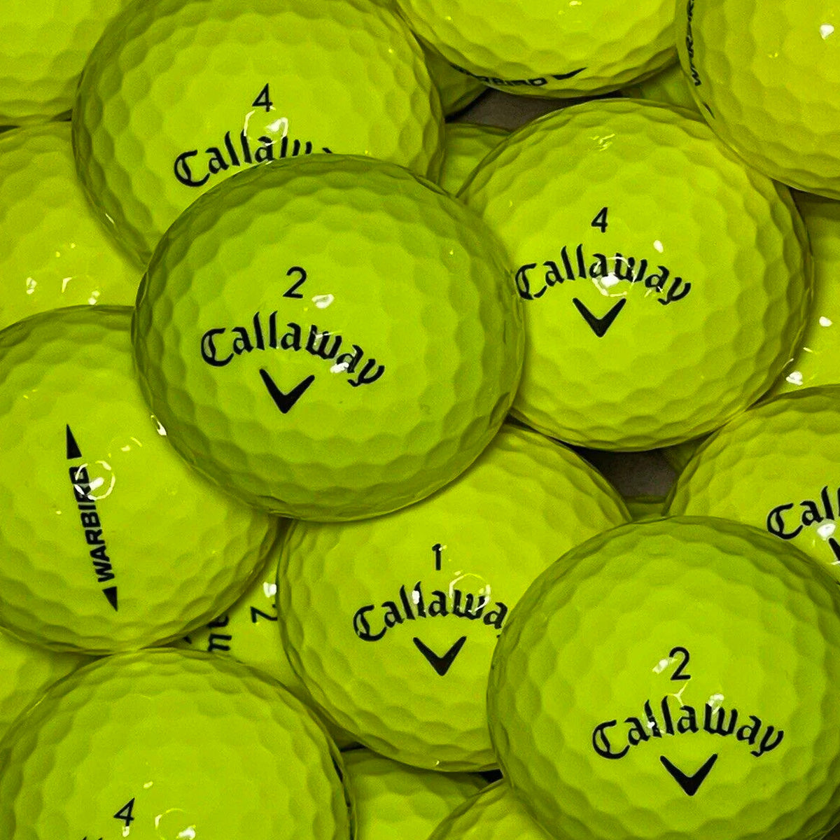 Callaway Warbird Bulk Golf Balls in Bulk Packaging (2 Dozen)