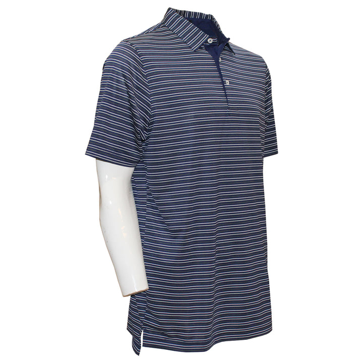 Carnoustie Triple Striped Polo Golf Shirt