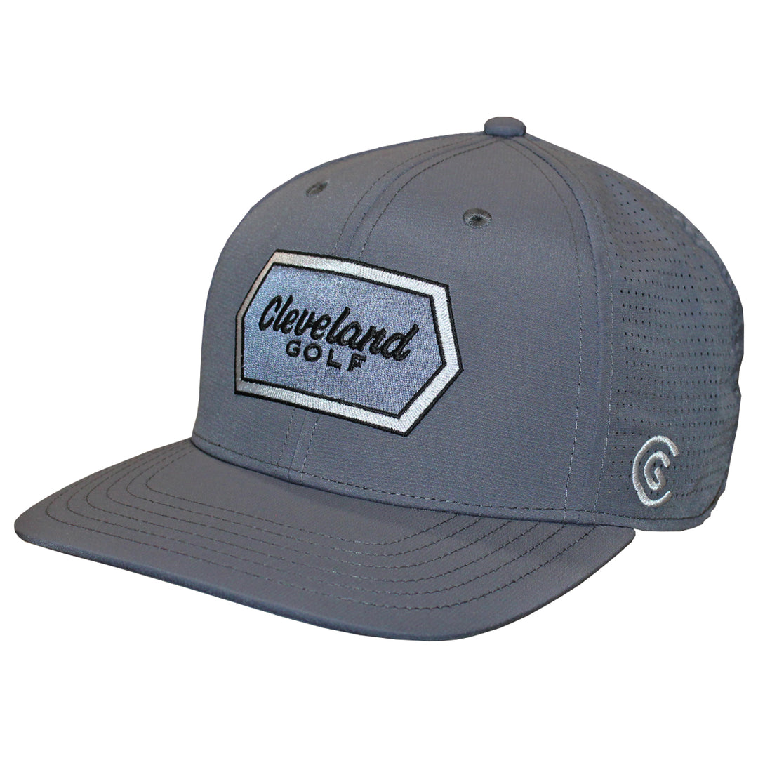 Cleveland Golf CG Hexagon Patch Snapback Adjustable Hat