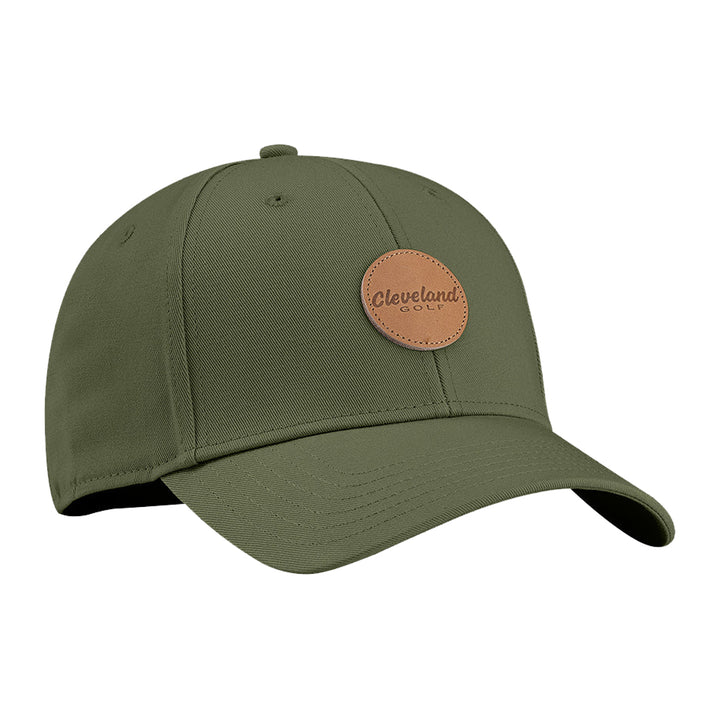 Cleveland Golf Leather Patch Adjustable Hat