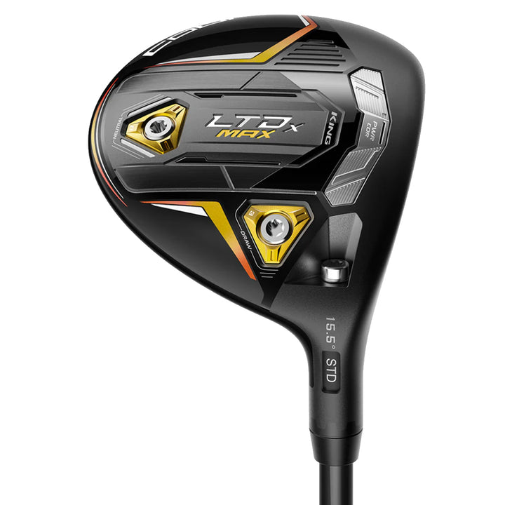 Cobra Golf LTDx Max Matte Black/Gold Fusion Fairway Wood