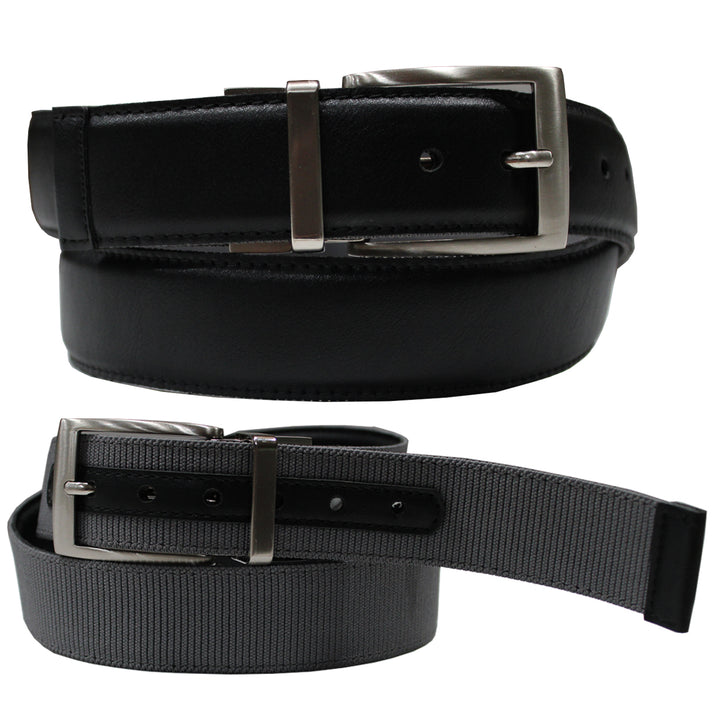 Greg Norman Golf Reversible Stretch Fit Double Stitch Belt **Closeout**