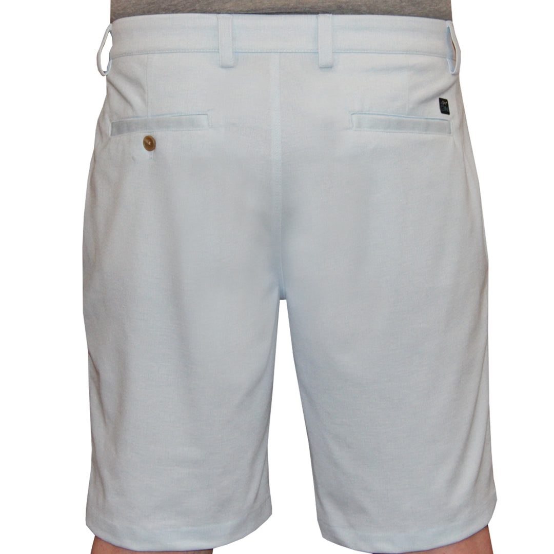 Greg Norman Men's Solid Bay Knit Stretch Golf Shorts