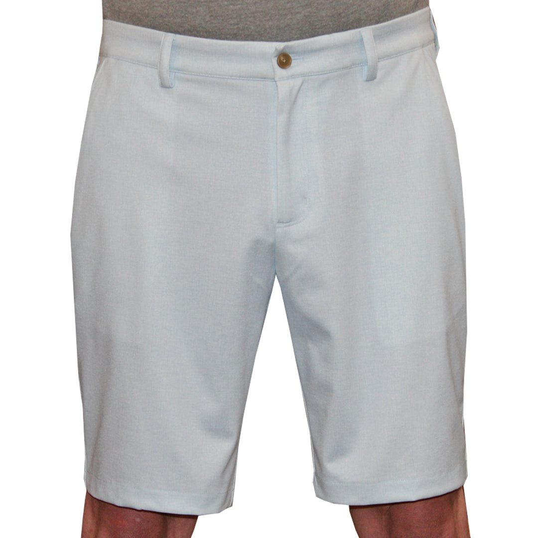 Greg Norman Men's Solid Bay Knit Stretch Golf Shorts