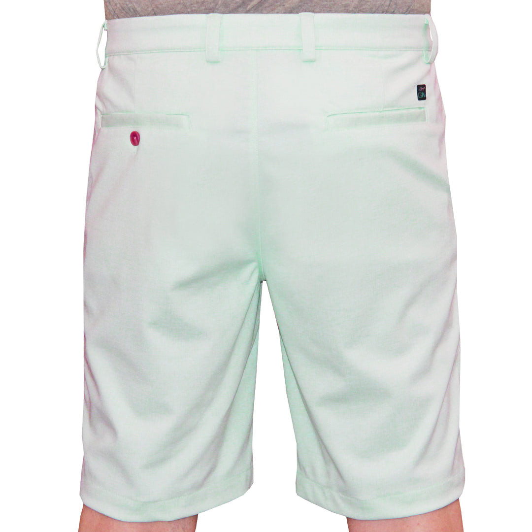 Greg Norman Men's Solid Bay Knit Stretch Golf Shorts